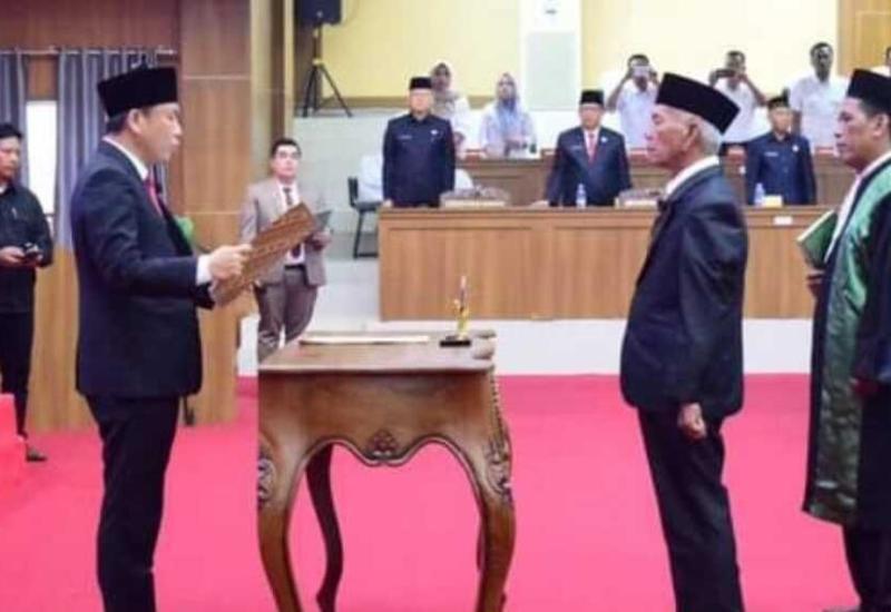 M Roni Resmi Jadi  Anggota DPRD Kabupaten Musi Rawas
