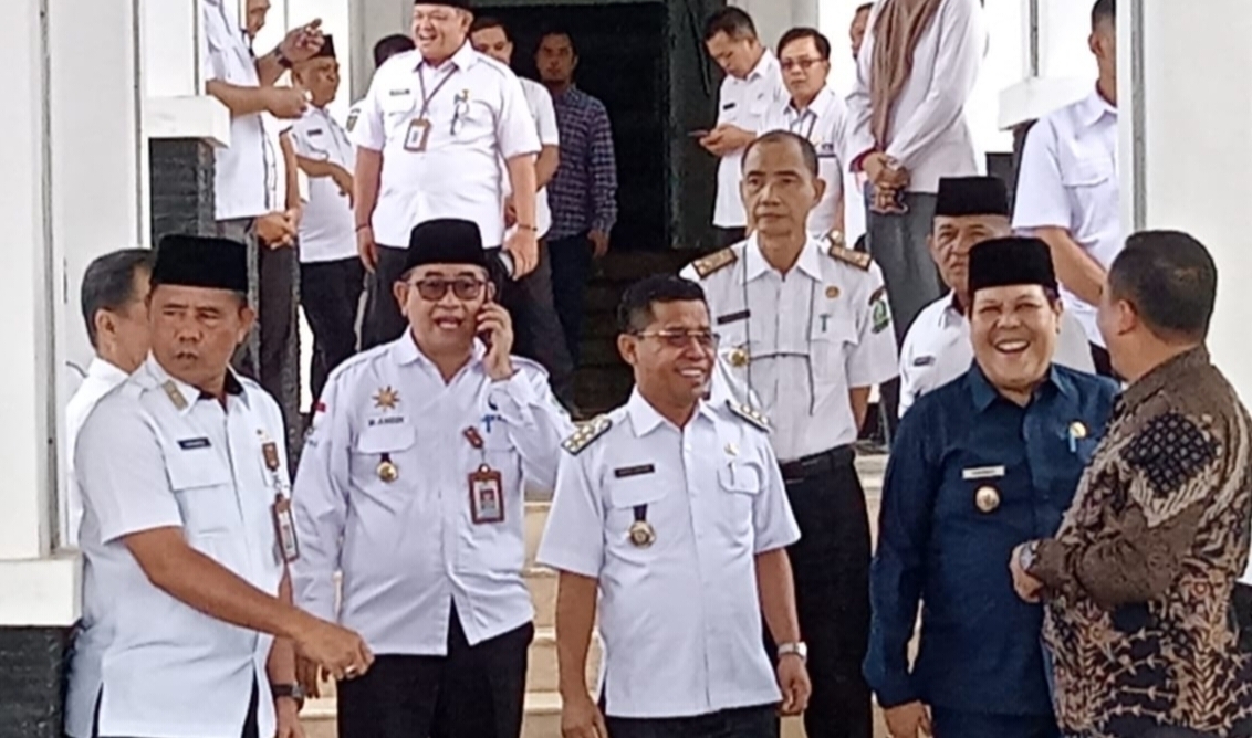 Dandim 0409 RL Kunjungan Kerja di Lebong, Disambut Langsung Oleh Bupati