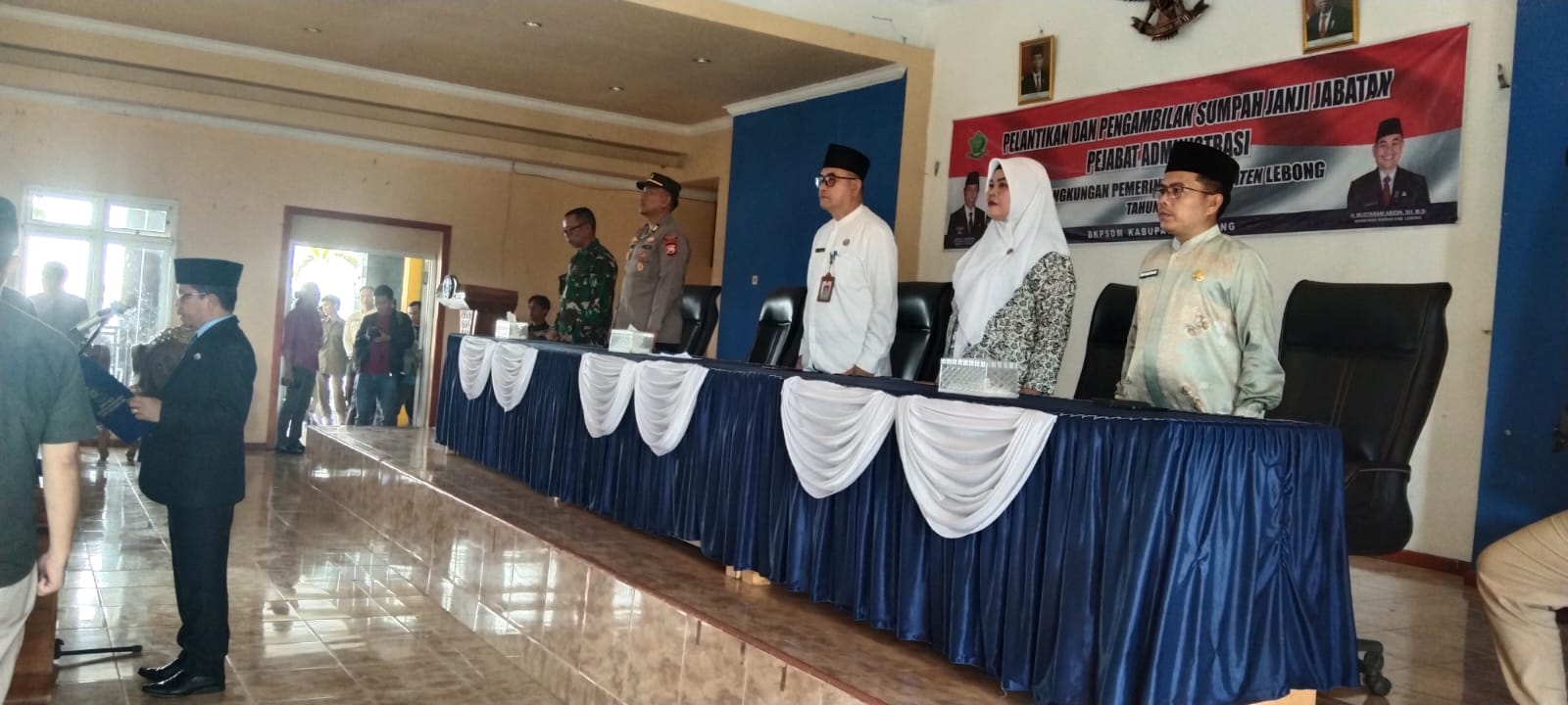 38 Pejabat Administrasi Dilantik Bupati