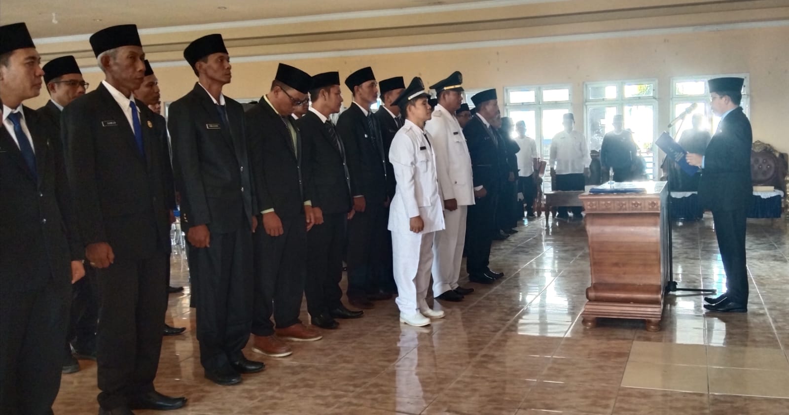 38 Pejabat Administrasi Dilantik Bupati