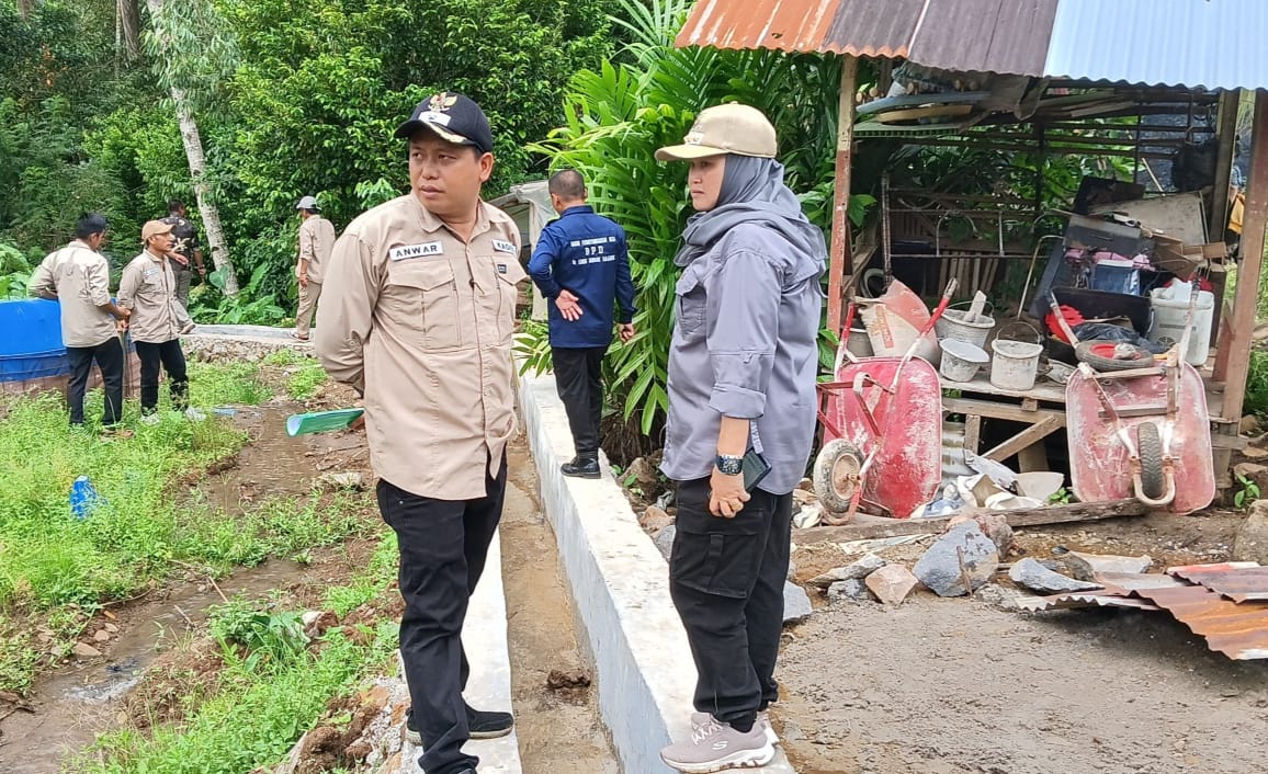 Pemdes Desa Lebong Tambang Terus Pacu Pembangunan Infrastruktur Desa