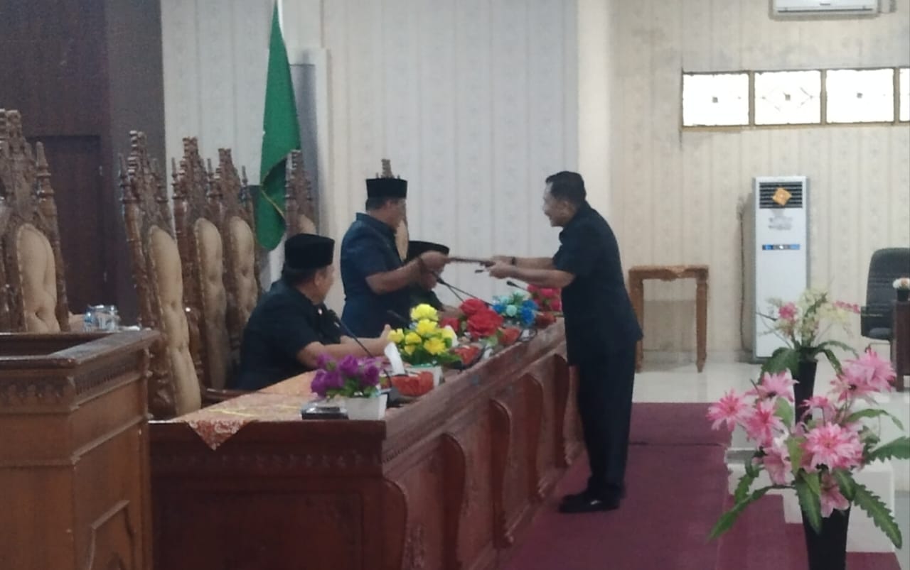 Paripurna Pandangan Umum Fraksi, DPRD Lebong Apresiasi WTP 8 Kali Berturut-turut