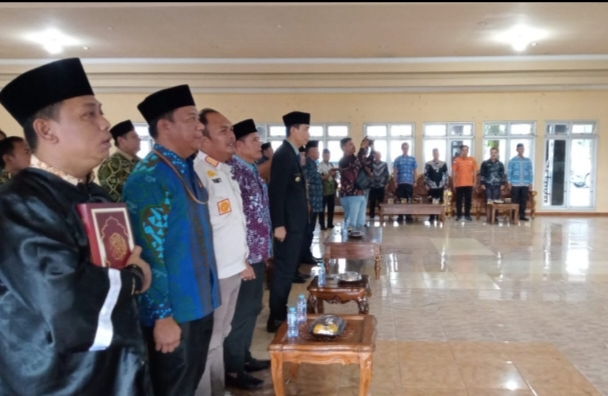 Bupati Kopli Resmi Melantik Mahmud Siam Sebagai Penjabat Sekda Lebong