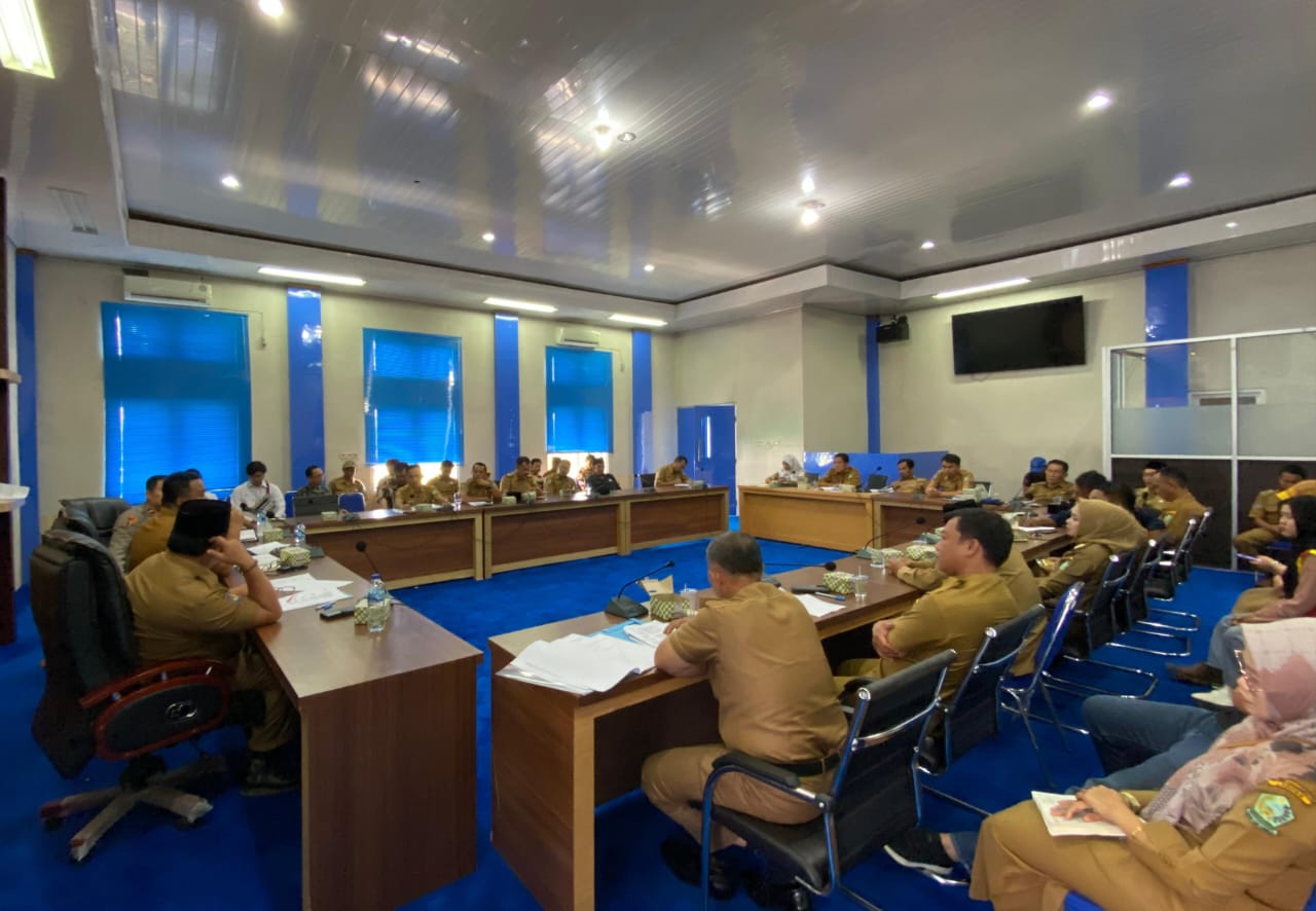 Asisten I Sayangkan Ada OPD Tidak Hadir Pada Rapat Finalisasi HUT RI Ke 79