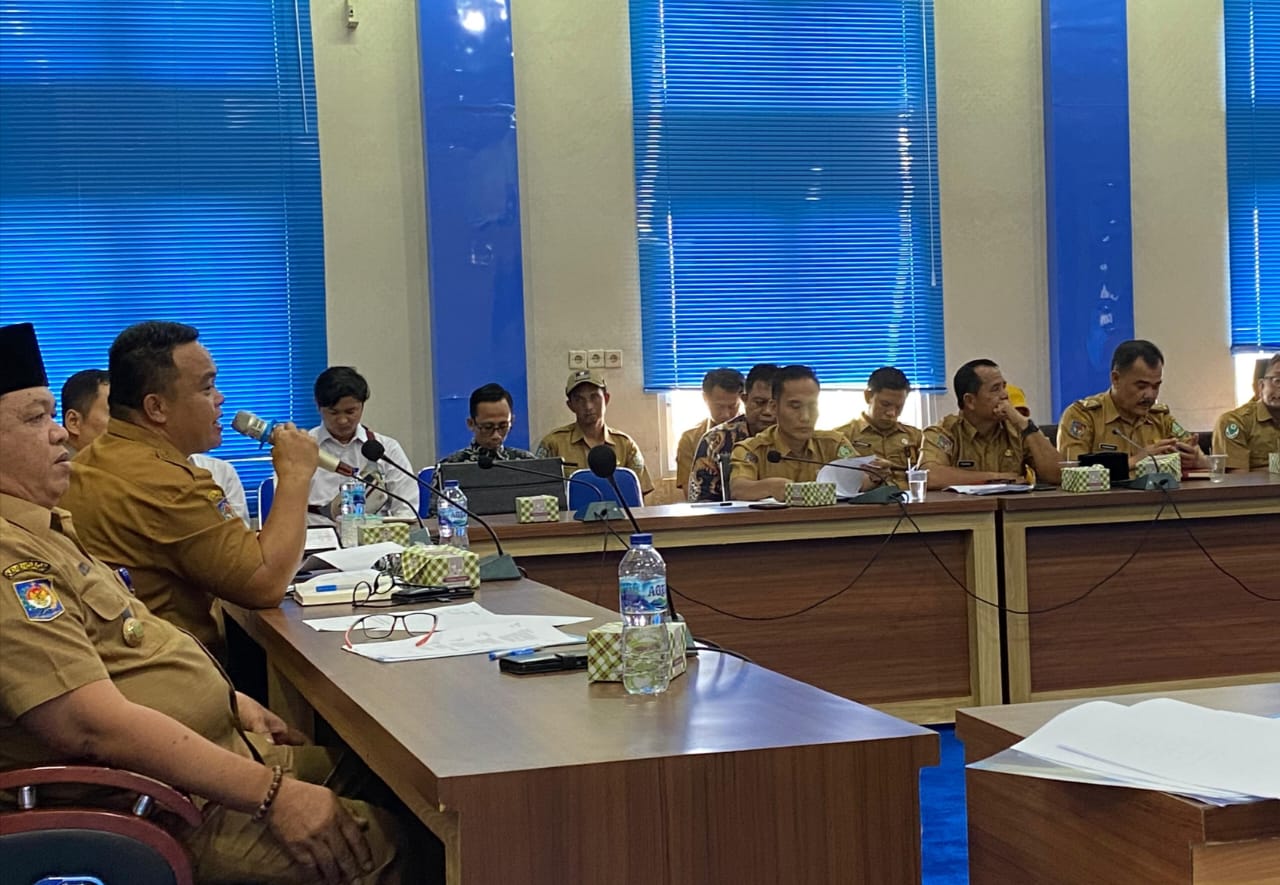 Asisten I Sayangkan Ada OPD Tidak Hadir Pada Rapat Finalisasi HUT RI Ke 79