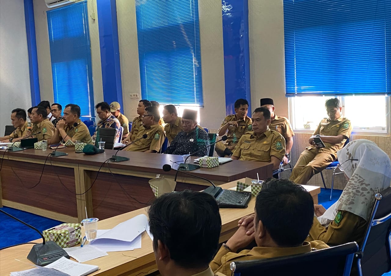 Asisten I Sayangkan Ada OPD Tidak Hadir Pada Rapat Finalisasi HUT RI Ke 79