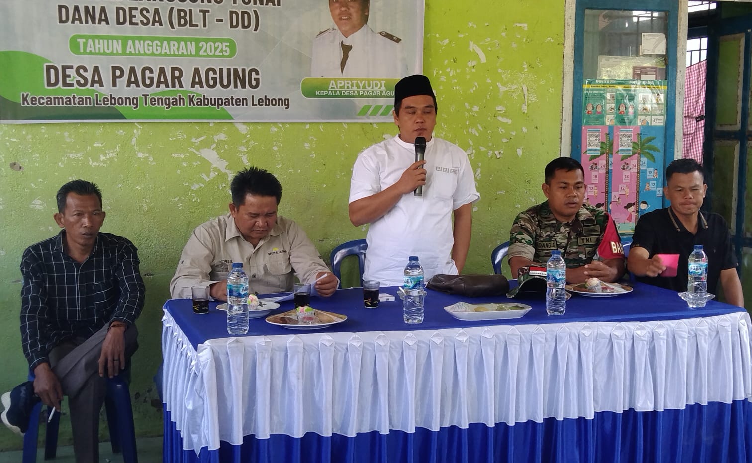 Pemerintah Desa Pagar Agung Salurkan BLT DD Tahun Anggaran 2025