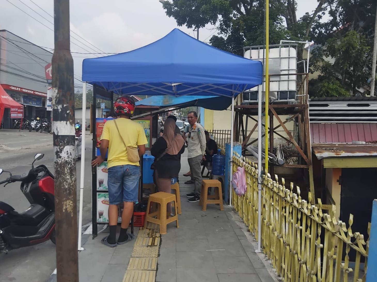 Tegakkan Perda,Sat Pol PP Sungai Penuh,Sosialisasi dan Penertiban  Terhadap PKL