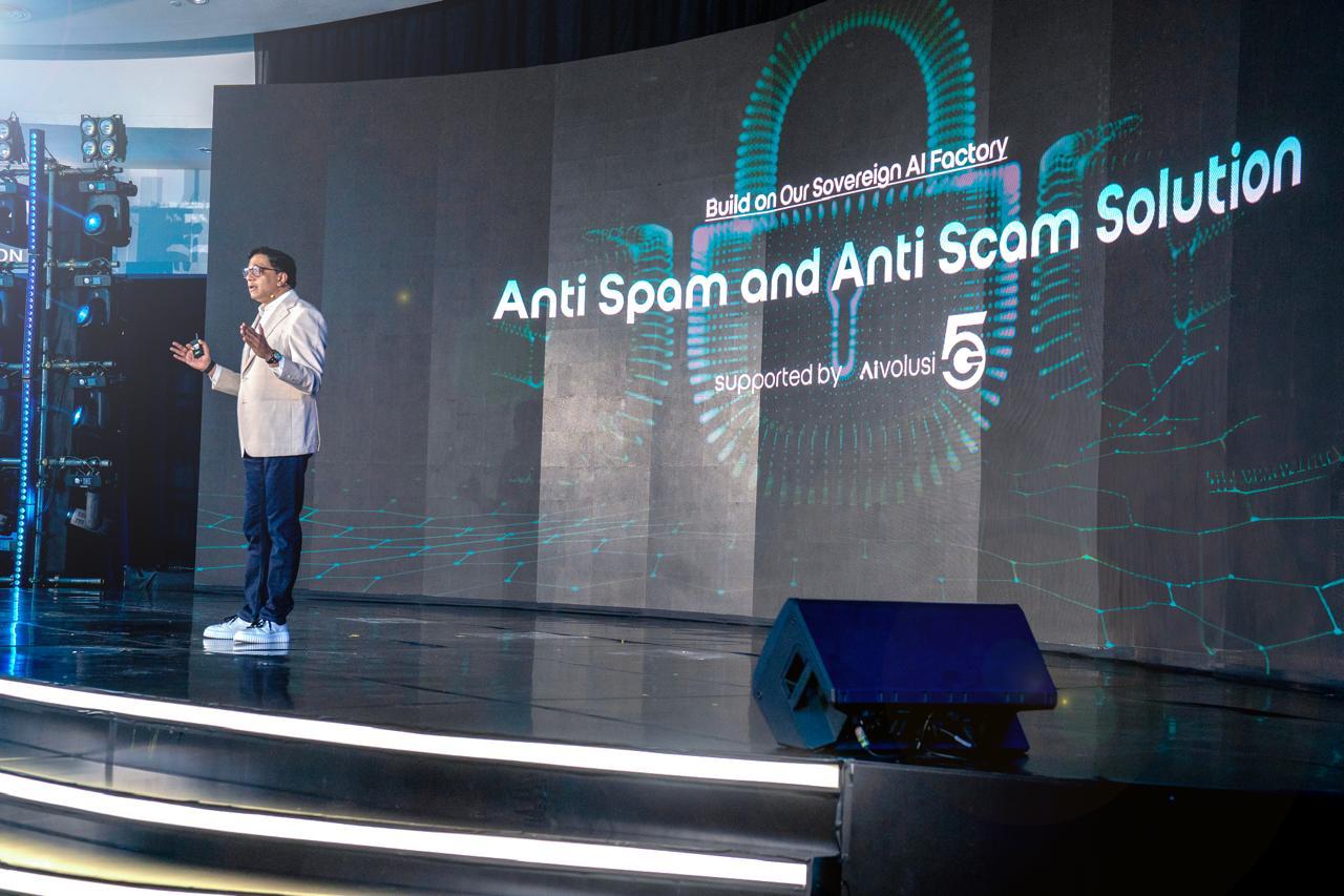 Lindungi Ratusan Juta Masyarakat Indonesia,Indosat Ooredoo Hutchison Manfaatkan AI untuk Hadang Spam dan Scam