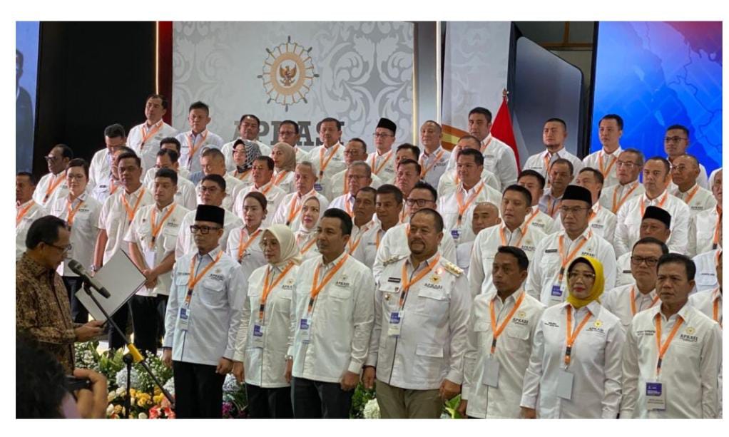 Pengukuhan Bupati Rejang Lebong Sebagai Koordinator APKASI Wilayah Bengkulu 2025-2030
